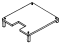 Details West 223 - HO Scale Antenna Mounting Stands pkg(2) -- Style 2