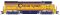Atlas 10001172 - HO Scale Gold U30B Phase 2 - Gold - DCC/Sound - Chessie System #8210