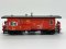 Otter Valley Railroad 57023 - PSC Transfer Van - PSTR #602 "Birthday Caboose" - note model will n...