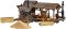 Woodland Scenics 5044 - HO Built-&-Ready Landmark Structures - Buzzs Sawmill