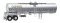 Walthers SceneMaster 12350 - HO Chemical Tank Trailer - Assembled -- ChemGo