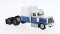 Brekina 85781 - HO Chevrolet Bison Semi Tractor Only - Assembled -- White, Blue, Red