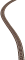 Atlas 2000-5 - N Scale Code 55 Track w/Nickel-Silver Rail & Brown Ties -- Flex Track - Length: 30...