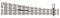 Walthers Track 70018 - HO Code 70 Nickel Silver DCC-Friendly #6 Turnout - Right Hand