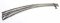 Walthers Track 83061 - HO Code 83 Nickel Silver DCC-Friendly Curved Turnout - 20 and 24inch Radiu...