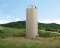 Walthers Cornerstone 3332 - HO Scale Concrete-Style Silo -- Kit - 1-5/8" x 5-1/2" 42 x 142cm