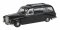 Oxford Diecast NDS002 - N Scale Daimler DS420 Hearse - Assembled -- Black