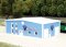 Pikestuff 8011 - N Scale Diamond Tool & Engineering Building -- 60' x 40' (blue)