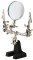 Excel Hobby 55675 - Double Clip Extra Hands w/Magnifier -- Carded
