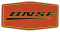 Microscale Decals 10040 - Embossed Die-Cut Metal Sign -- Burlington Northern & Santa Fe (Swoosh L...