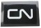 Microscale Decal 10041 - Embossed Die-Cut Metal Sign -- Canadian National
