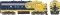 Bowser 24616 - HO EMD F9A w/LokSound & DCC - Executive Line -- Santa Fe #286 (Warbonnet, blue, ye...