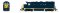 Broadway Limited 8223 - HO EMD GP35 Low Nose - No-Sound / DC - Chesapeake & Ohio #3529 (blue,yell...