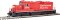 WalthersMainline 10404 - HO Scale EMD GP9 Phase II with Chopped Nose - Standard DC -- Canadian Pa...