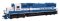 Walthers Mainline 19771 - HO EMD SD60 Spartan Cab with ESU(R) Sound and DCC -- Oakway #9091