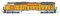 Kato 176-7618 - N Scale EMD SD70M with Flat Radiators - Standard DC -- Union Pacific #4444 (Armou...