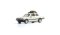 Woodland Scenics 5370 - HO Family Vacation Sedan - Modern Era Vehicles -- White, Black
