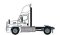 Trainworx Inc 4259008 - N Scale Freightliner Cascadia Raised-Roof 2-Axle Semi Tractor - Assembled...