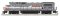 Atlas 10004347 - HO GE Dash 8-40B w/Front Ditch Lights - DCC Ready - Master(R) Silver -- LMX Gene...