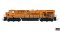 Kato 176-8961-DCC - N Scale GE ES44AC GEVO - DCC -- Canadian Pacific #8781 (Hapag-Lloyd, orange, ...