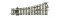 Peco HO Code 100 ST 241 No.2 Radius, Left Hand Turnout, Insulfrog