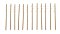 Walthers Cornerstone 4173 - HO Intermediate Height Utility Poles (Wood) (12pk) - Kit