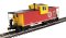 Walthers Mainline Part 8713 HO International Extended Wide-Vision Caboose - Ready to Run -- Detro...