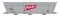 Intermountain 47085-10 - HO ACF 4650 Cubic Foot 3-Bay Covered Hopper - Ready to Run -- French's (...