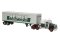Brekina 86258 - HO Scale Kenworth W900 Semi Tractor w/Sleeper Cab and Van Trailer - Assembled -- ...