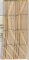 Blair Line 126 - HO Scale Laser-Cut Curved 2-Lane Wood Grade Crossing pkg(2) -- 18" 45.7cm Radius