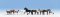 Walthers SceneMaster 6074 - HO Majestic Horses (9pcs)