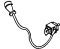 Details West 219 - HO Scale MU Cables -- 1 Each Receptacle Single-Plug & Stand