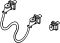 Details West 236 - HO Scale MU Cables -- Double-Ended Receptacle & Two Receptacles