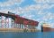 Walthers Cronerstone 3065 - HO Scale Ore Dock -- Kit - 48-1/2 x 5" 121.2 x 12.5cm