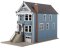 Walthers Trainline 953 - HO Scale Painted Lady House Victorian House -- Kit - 3-9/16 x 7-11/16 x ...