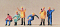Preiser 10037 - HO Scale People Working -- Crane Operators pkg(6)