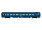 Rapido 606-100407 - HO Lightweight Coach - Missouri Pacific - Jenks Blue #480