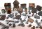 Downtown Deco 1072 - HO Scale Rooftop Details Set -- Unpainted Castings