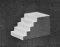 Pikestuff 8110 - N Scale Concrete Steps