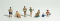 Woodland Scenics 1853 - HO Scale Scenic Accents(R) -- Sunbathers pkg(6)