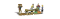 Woodland Scenics 2170 - N Scenic Accent Figures - Farmers Market Vendors & Customer - 4 pkg