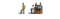 Woodland Scenics 1877 Shoe Shiners - Scenic Accents pkg(2)