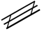 Plastruct 90482 - Stair Rails -- 6" (2pcs)