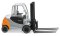 Wiking 66361- HO Still RX 60 Forklift 4 Forks - Assembled -- Gray, Yellow