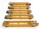 WalthersMainline 55668 - HO Thrall 5-Unit Rebuilt 40ft Well Car - TTX DTTX #748192 - small red TT...