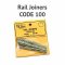 Micro Engineering 26100 - Code 100 Nickel Silver Rail Joiners (48/pk)
