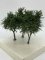 Martin Welberg Scenic Studios TMDG1 - Fine Scale Tree - Medium - Dark Green - 8cm-12cm - 3 pcs