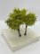 Martin Welberg Scenic Studios TMLG2 - Fine Scale Tree - Medium - Light Green - 8cm-12cm - 3 pcs