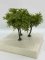 Martin Welberg Scenic Studios TMSG - Fine Scale Tree - Medium - Spring Green - 8cm-12cm - 3 pcs