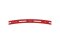Peco OOT21 - HO Scale Tracksetta Track Laying Template -- 21" 53.3cm Radius Curve